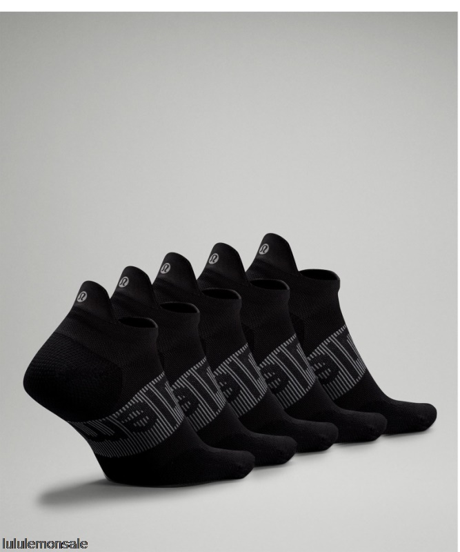 Lululemon Deutschland DELULU893 | Schwarz Power Stride Tab Sock 5 Pack Nur Online